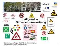 Sicherheitsunterweisung 2021